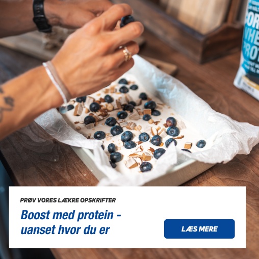 Boost med protein - uanset hvor du er